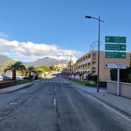 T2 Fronte Di Mare De Standing En Bord De Et Du Centre Du Village De Lägenhet Propriano (Corsica)