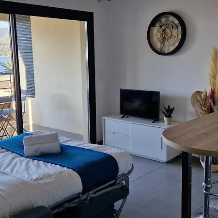 Apartment T2 Fronte Di Mare De Standing En Bord De Et Du Centre Du Village De Propriano (Corsica)